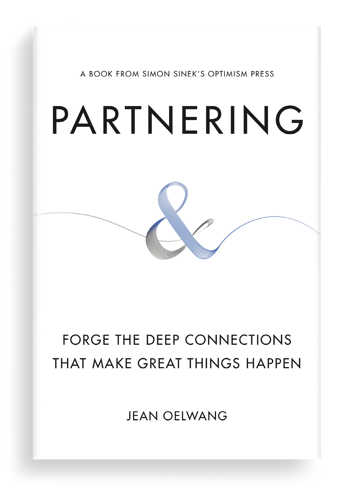 Partnering book cover transparent